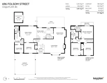 696 Folsom Street, Coquitlam, BC, Coquitlam — Single Family Residence for sale