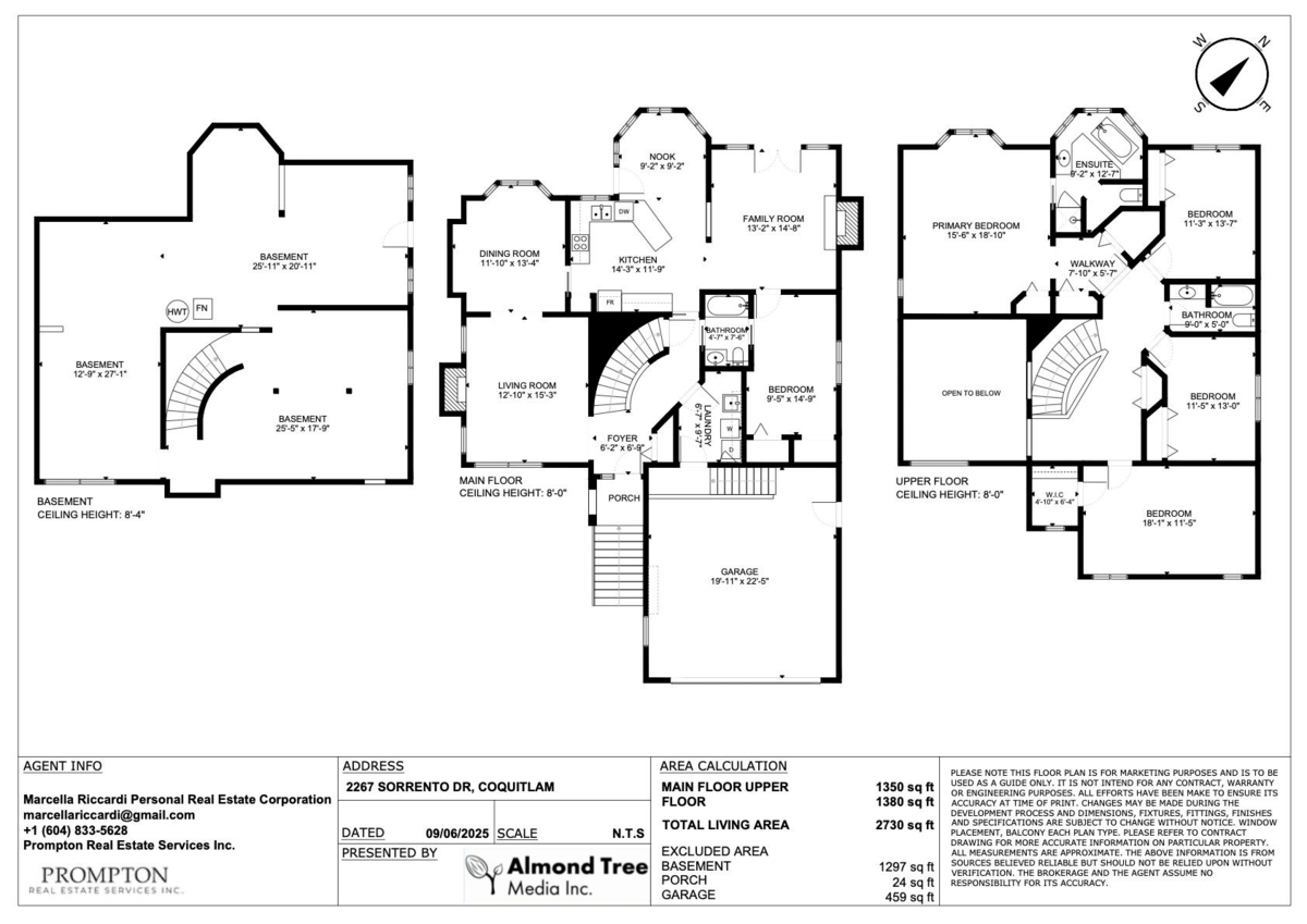 Exterior Rear Photo of 2267 Sorrento Drive, Coquitlam, BC