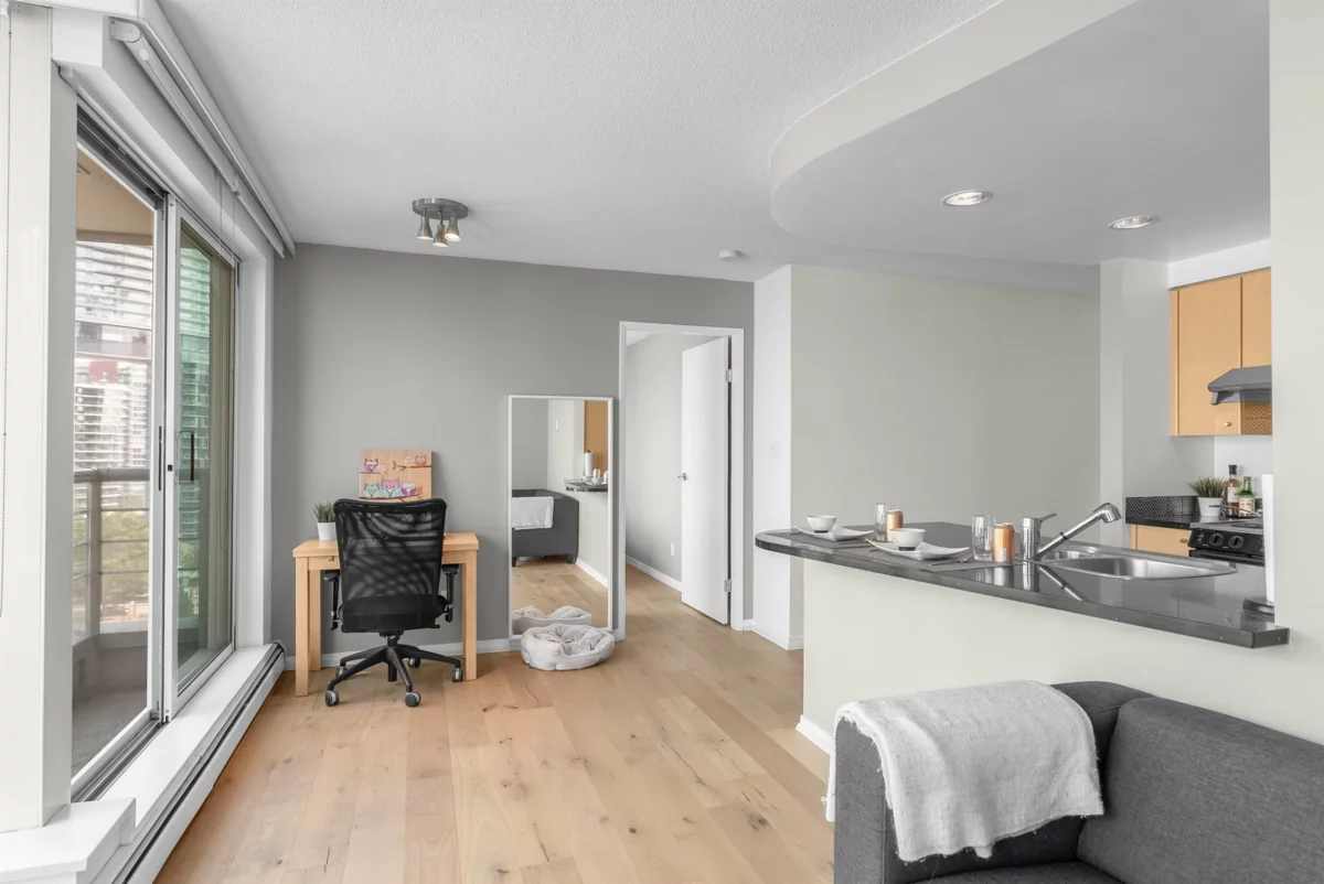 Dining Area Photo of 1203 1008 Cambie Street, Vancouver, BC