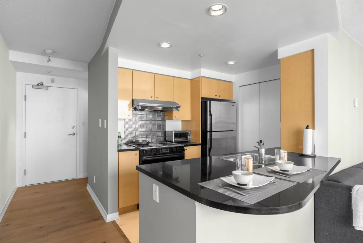 Bedroom 2 Photo of 1203 1008 Cambie Street, Vancouver, BC