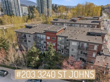 203 3240 St Johns Street, Port Moody, BC, Port Moody — Apartment/Condo for sale