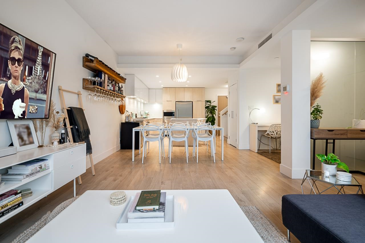 Exterior Rear Photo of 103 680 Seylynn Crescent, North Vancouver, BC