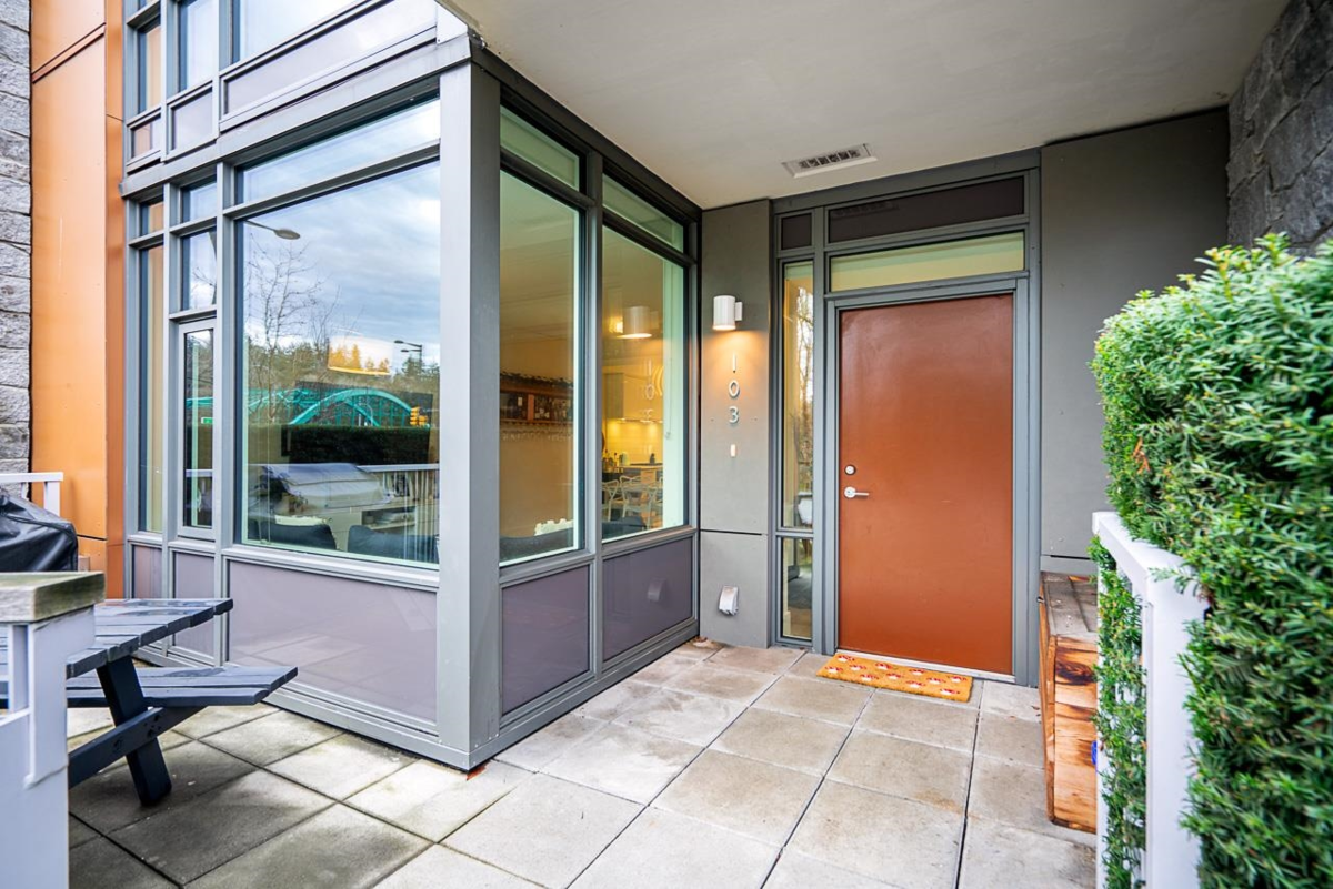 Garage Interior Photo of 103 680 Seylynn Crescent, North Vancouver, BC