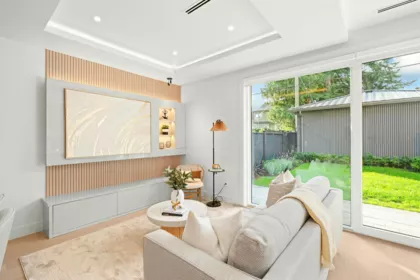 Living Room Photo of 2 3466 W 22nd Avenue, Vancouver, BC