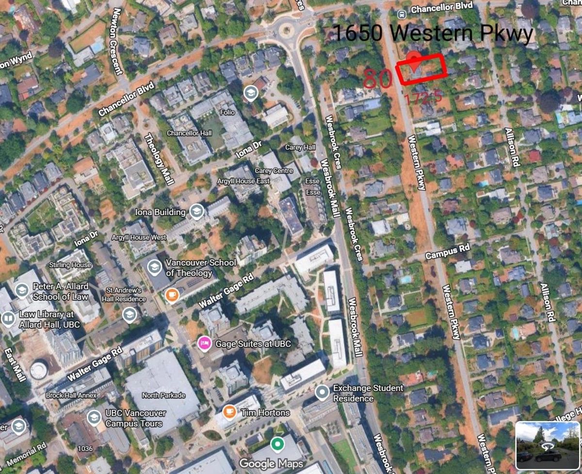 Exterior Front Photo of 1650 Western Parkway, Vancouver, BC