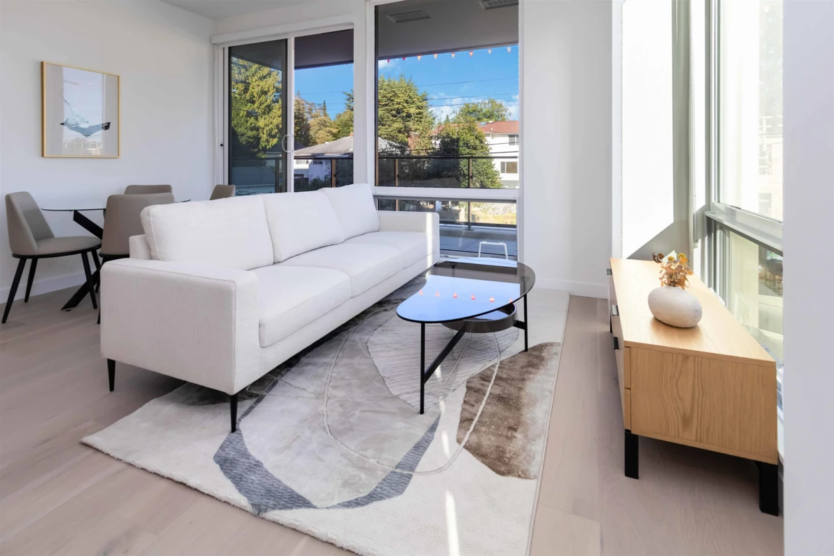 Exterior Rear Photo of 206 5212 Cambie Street, Vancouver, BC