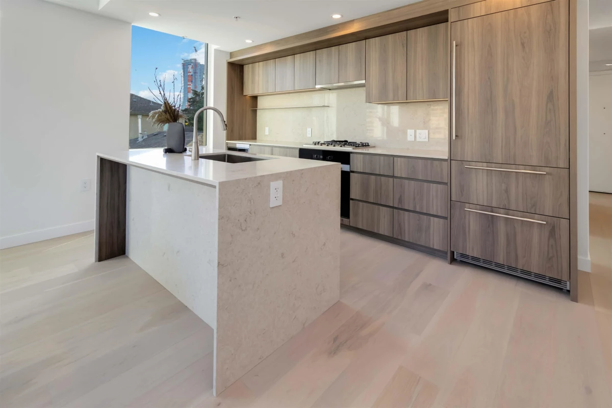 Kitchen Island Photo of 206 5212 Cambie Street, Vancouver, BC