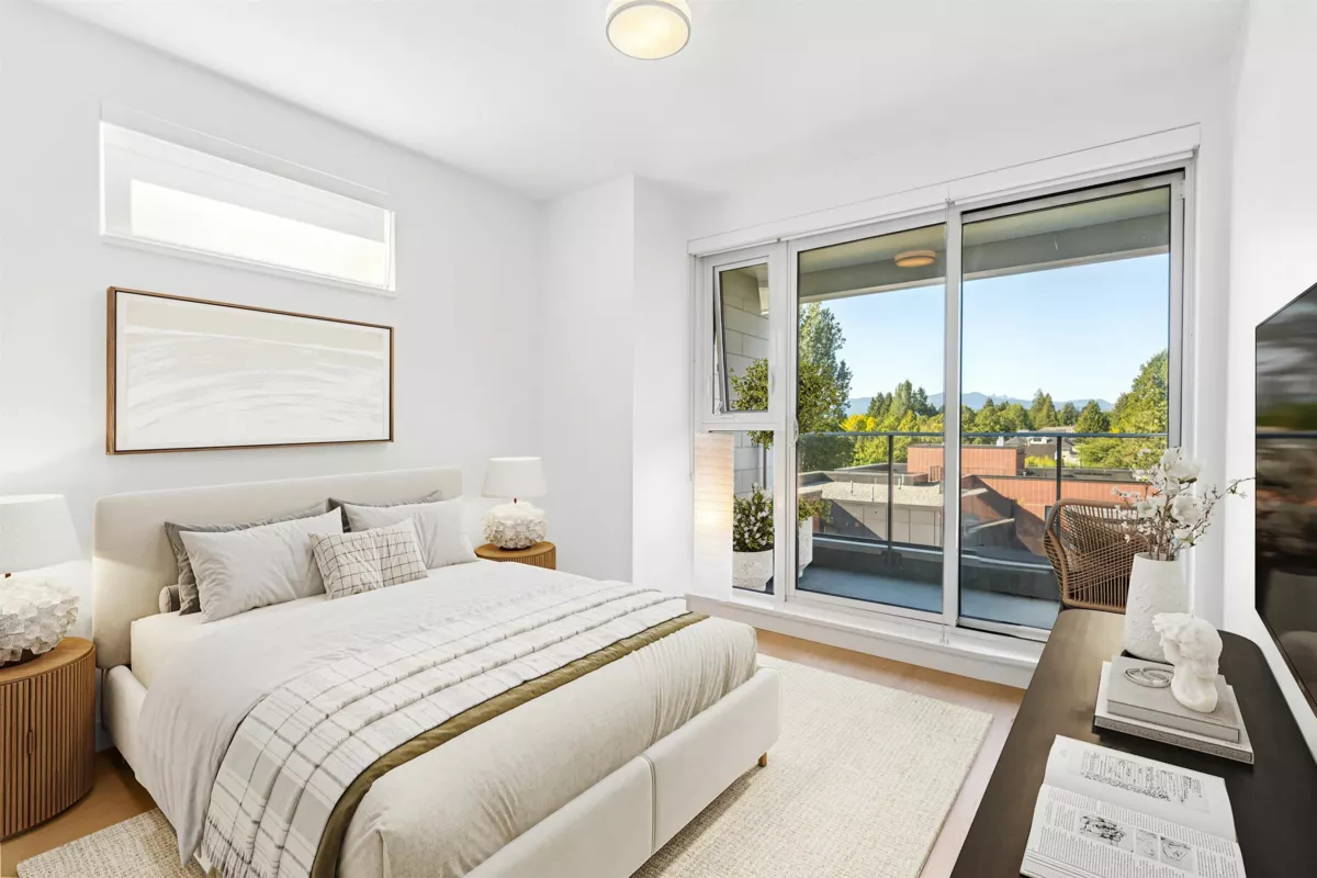Kitchen Island Photo of 901 7228 Adera Street, Vancouver, BC