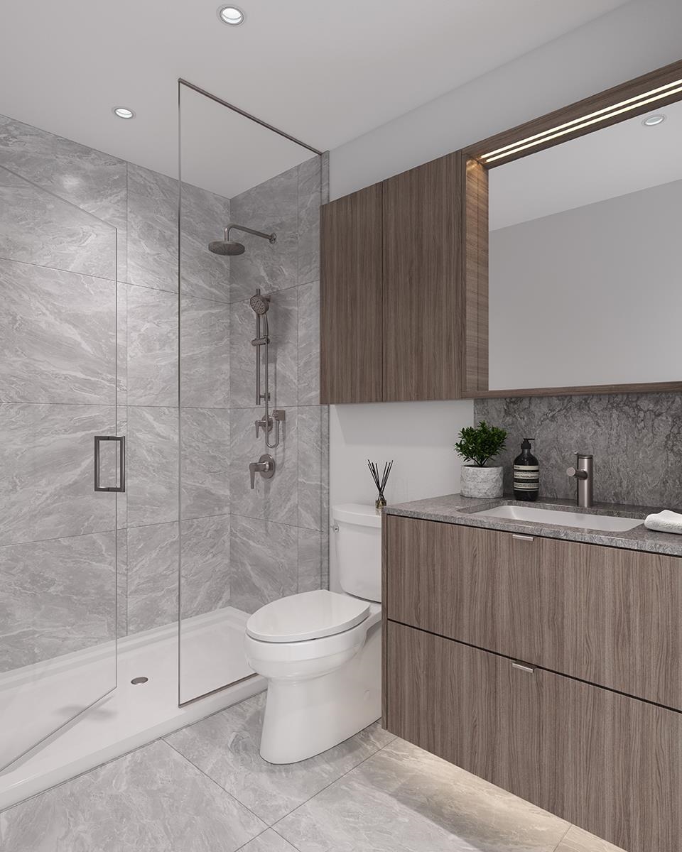 Primary Bathroom Photo of 405 626 Claremont Street, Coquitlam, BC