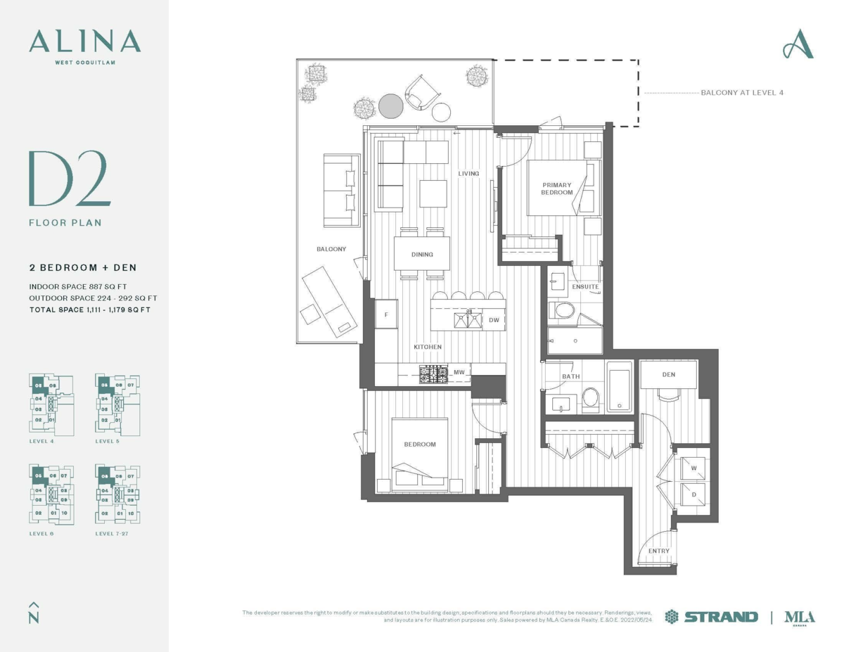Walk-In Closet Photo of 405 626 Claremont Street, Coquitlam, BC