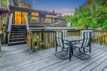 Backyard Photo of 2475 Norcrest Court, Burnaby, BC