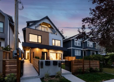 Aerial View of #2 1079 E 14th Avenue, Vancouver, BC