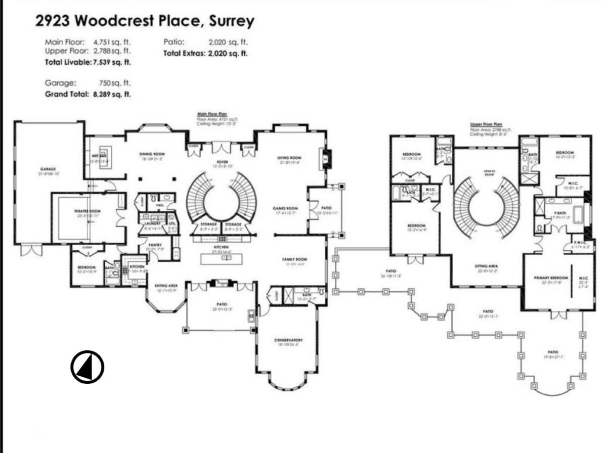 Playground / Recreational Area Near 2923 Woodcrest Place, Surrey, BC