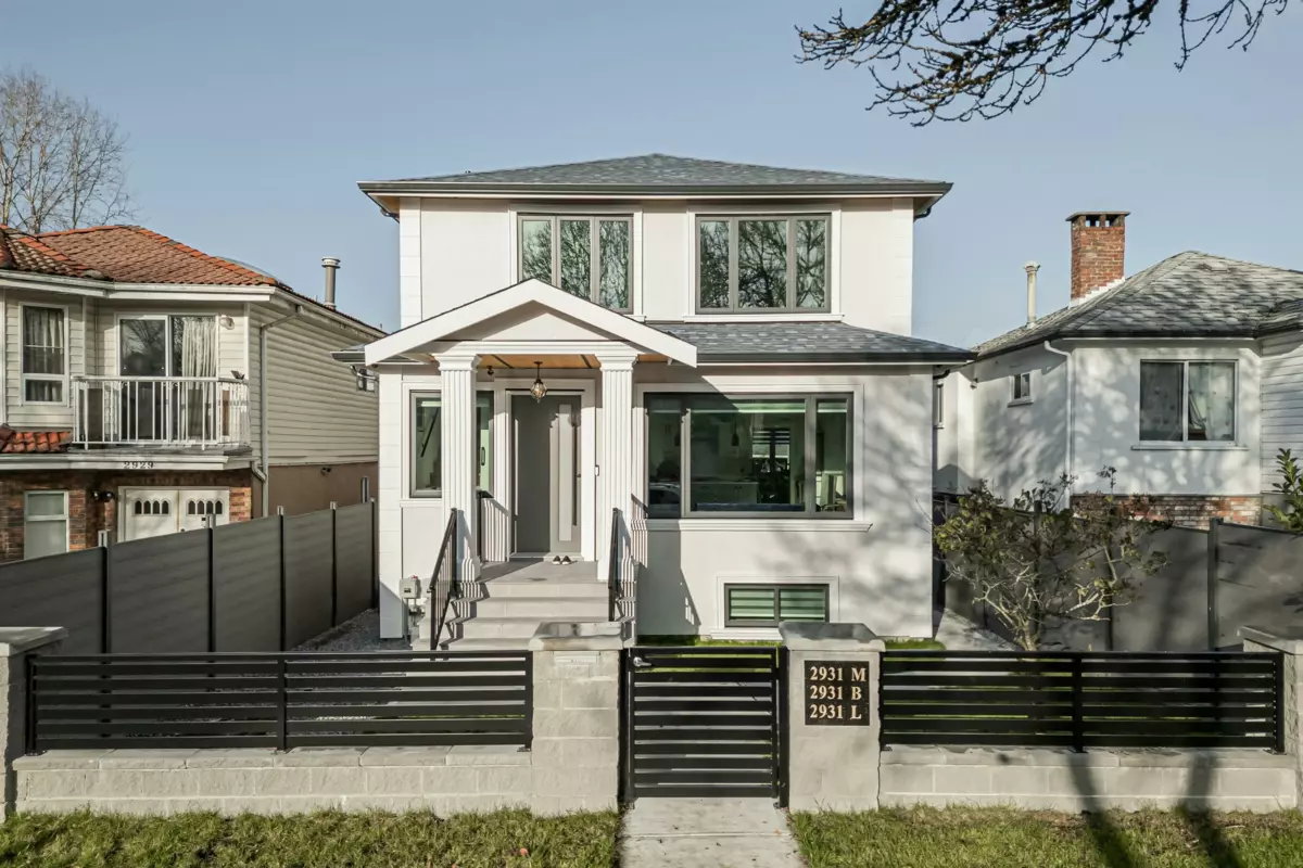 Aerial View of 2931 E 28th Avenue, Vancouver, BC