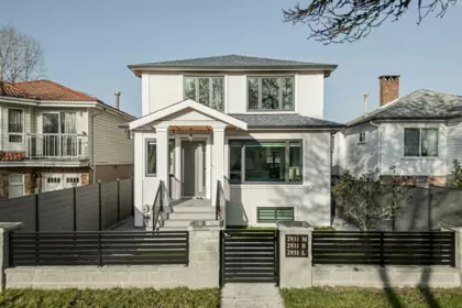 Aerial View of 2931 E 28th Avenue, Vancouver, BC