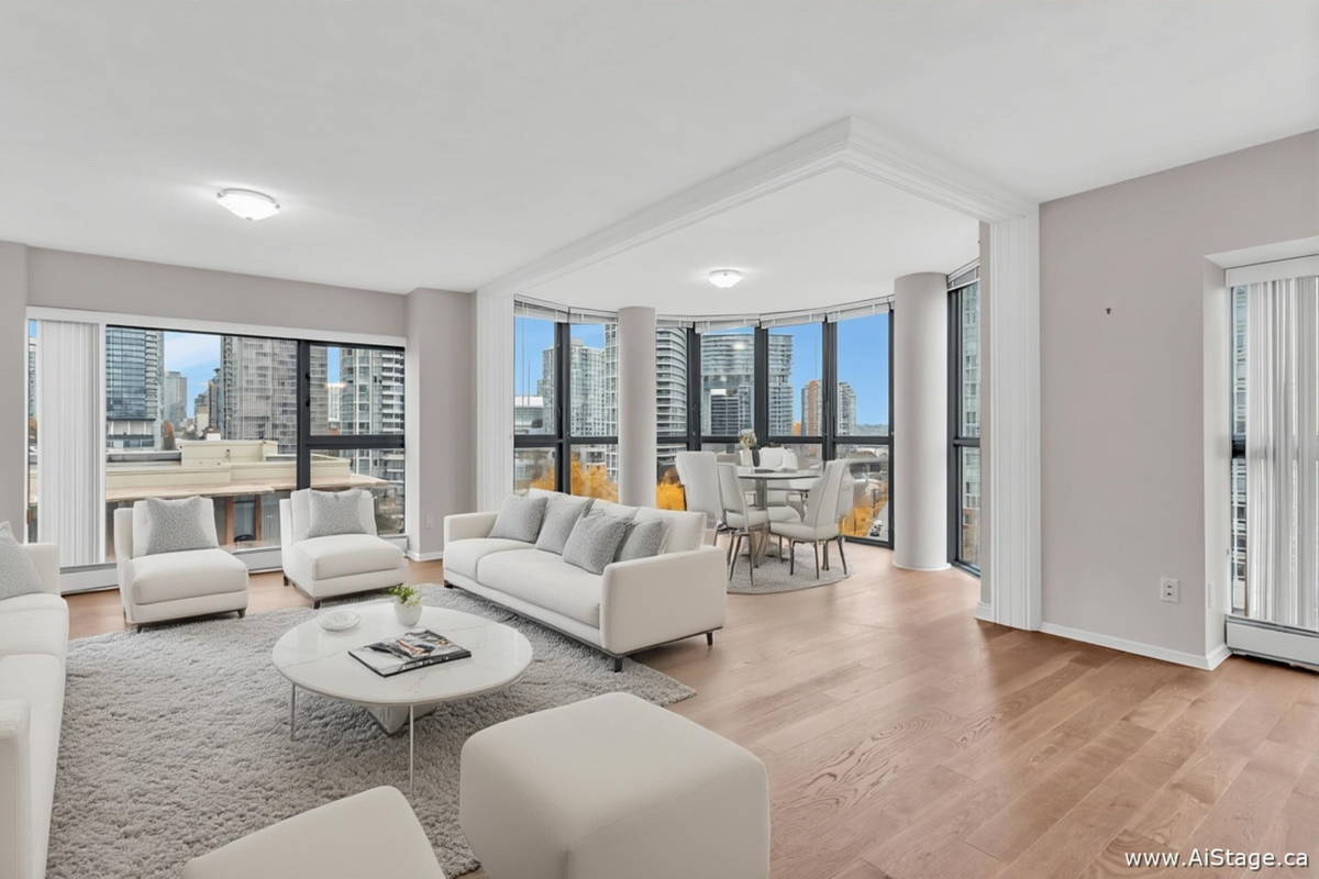 Kitchen Island Photo of 905 238 Alvin Narod Mews, Vancouver, BC