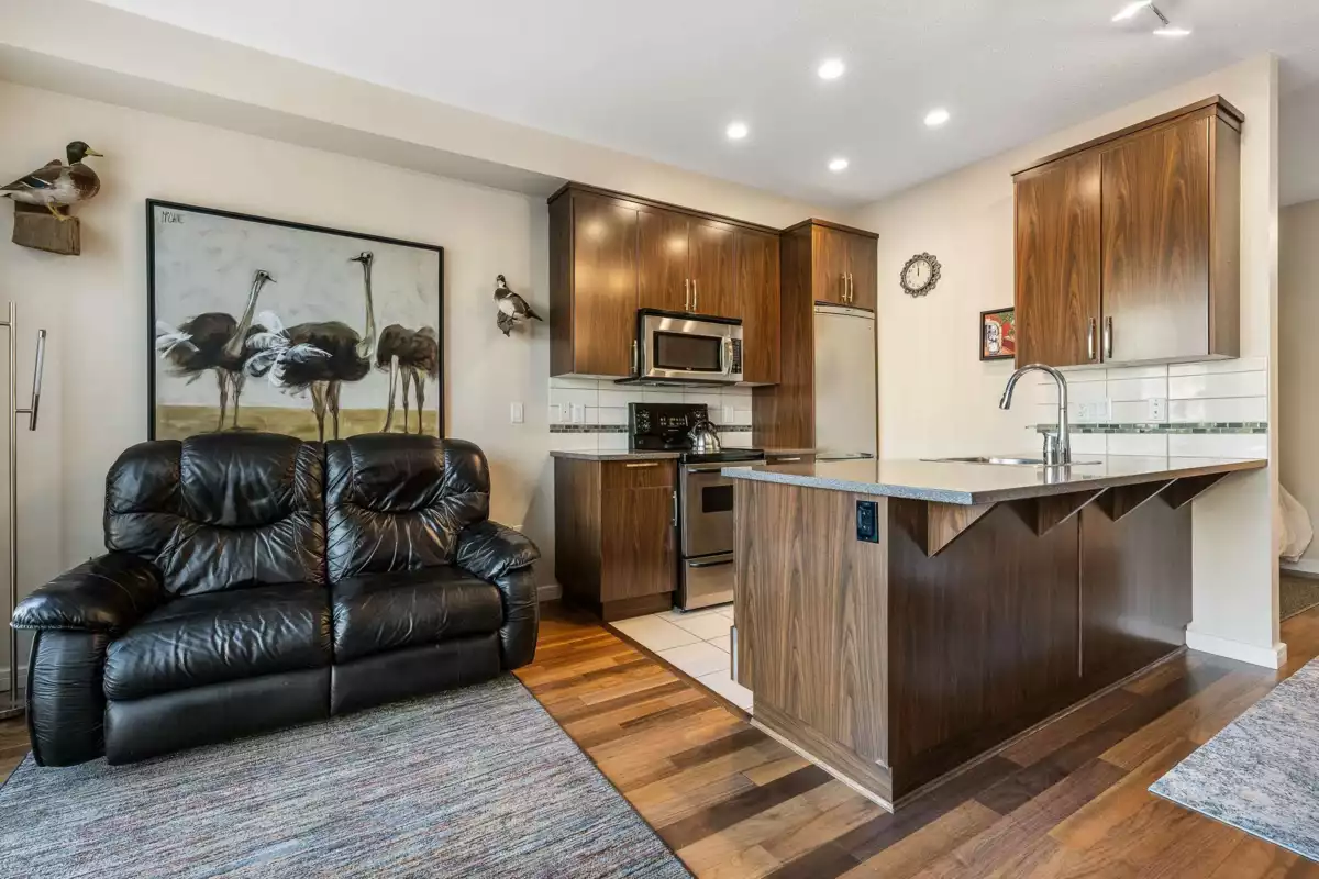 Living Room Photo of 312 45530 Market Way, Chilliwack, BC