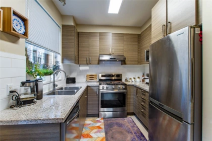 Kitchen Island Photo of 105 1150 Kensal Place, Coquitlam, BC