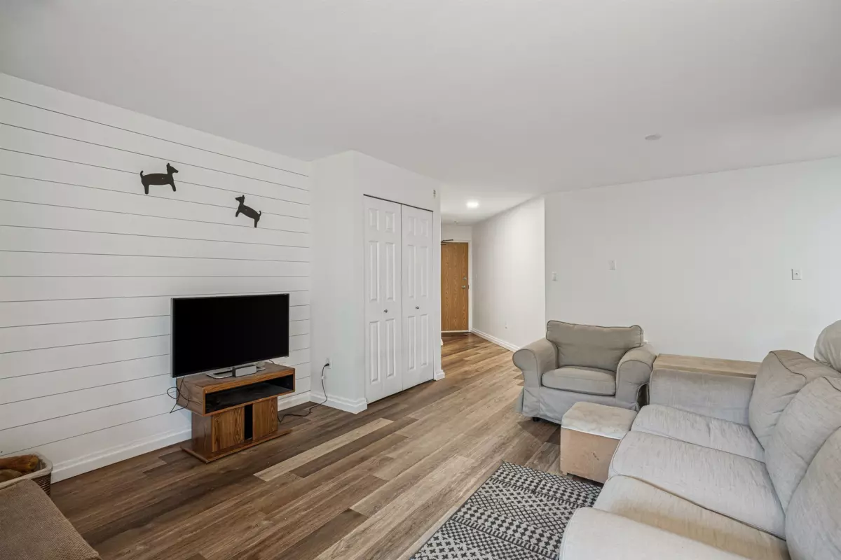 Living Room Photo of 108 1200 Pacific Street, Coquitlam, BC