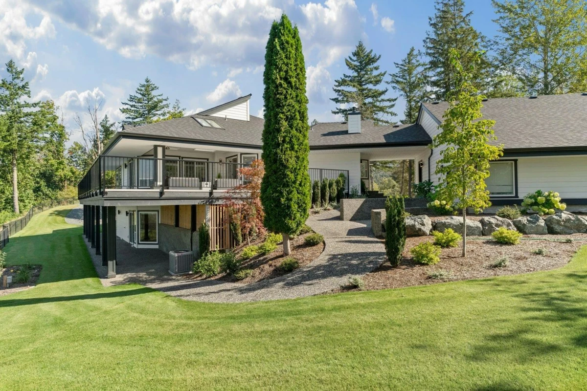 Aerial View of 41965 Nikada Drive, Yarrow, BC