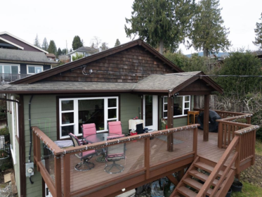 Backyard Photo of 591 Gibsons Way, Gibsons, BC