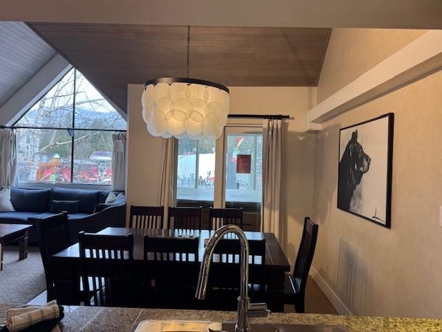 Living Room Photo of 905WK31 4293 Mountain Square, Whistler, BC