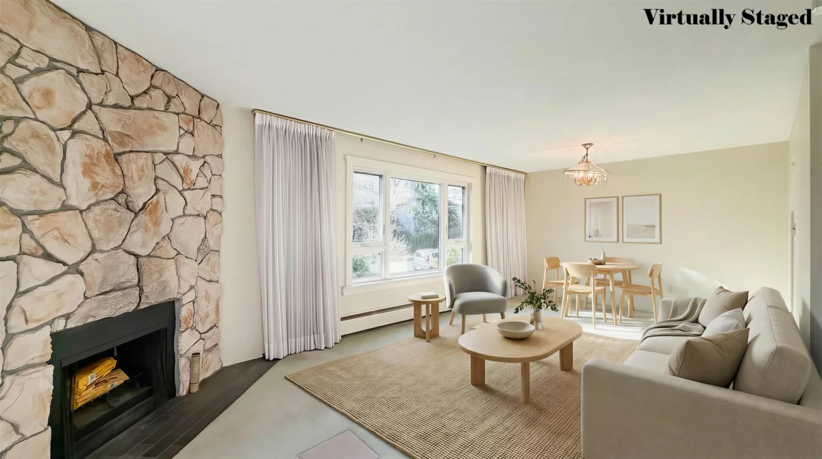 Family Room Photo of 205 1750 Maple Street, Vancouver, BC