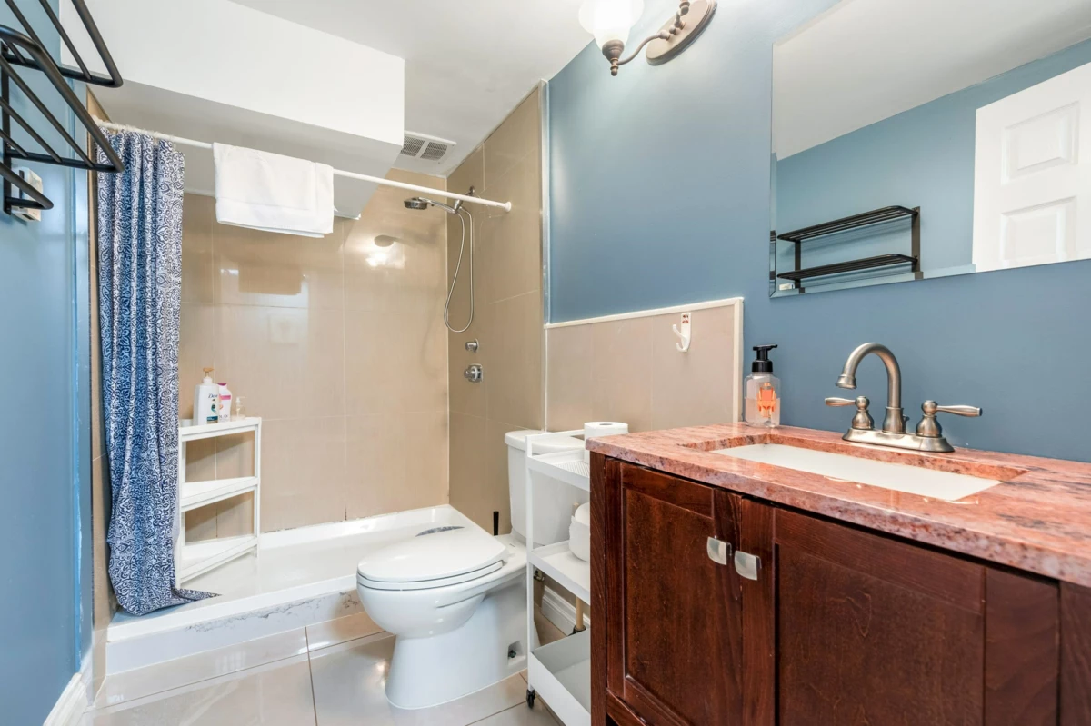 Aerial View of 2507 Ashurst Avenue, Coquitlam, BC