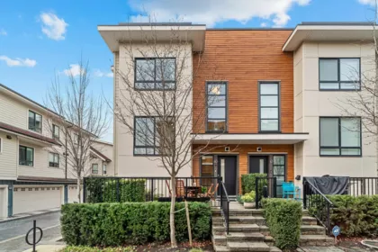 Front exterior of 60 10199 River Drive, Richmond, BC