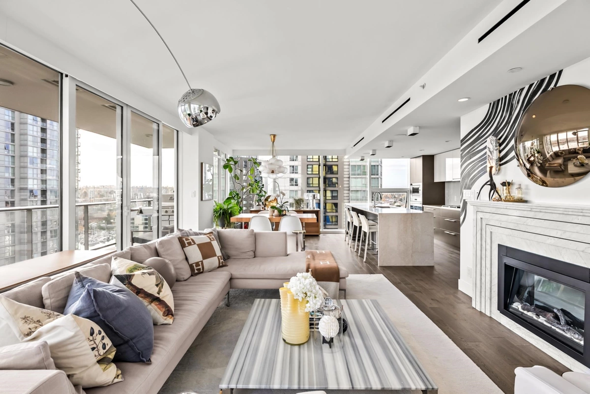 Family Room Photo of 2502 499 Pacific Street, Vancouver, BC