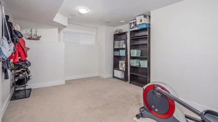 Basement Recreation Room Photo of 51 22865 Telosky Avenue, Maple Ridge, BC