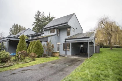 Aerial View of 48 3851 Blundell Road, Richmond, BC