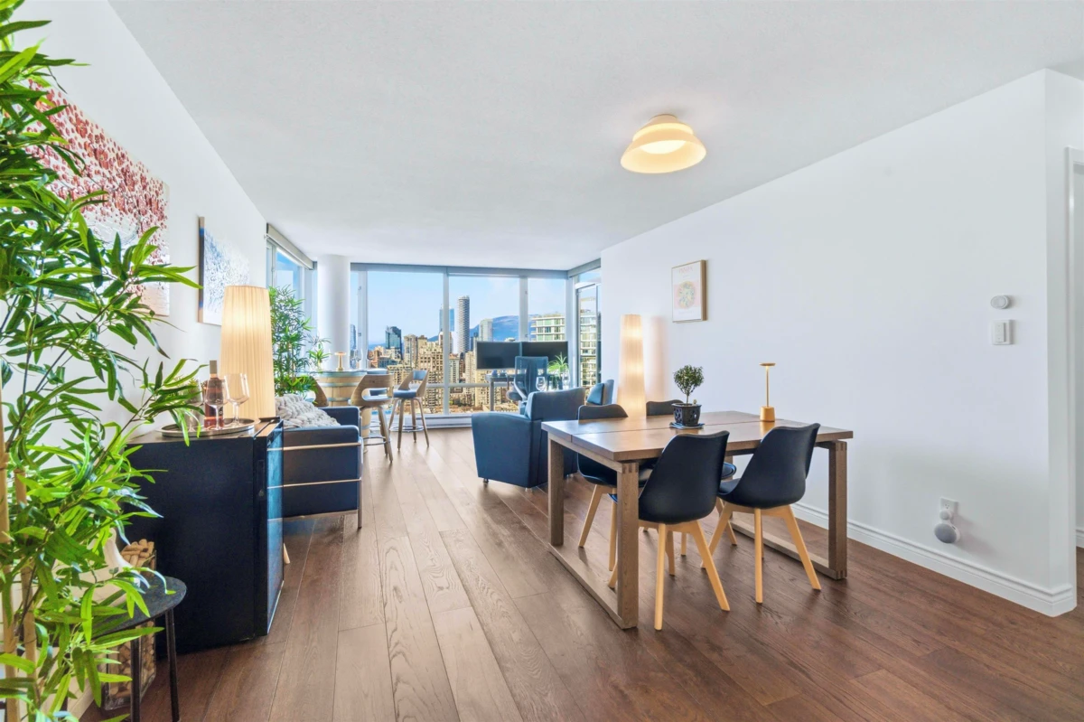 Dining Area Photo of 3608 1033 Marinaside Crescent, Vancouver, BC
