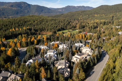 Backyard Photo of 8 4857 Painted Cliff Road, Whistler, BC