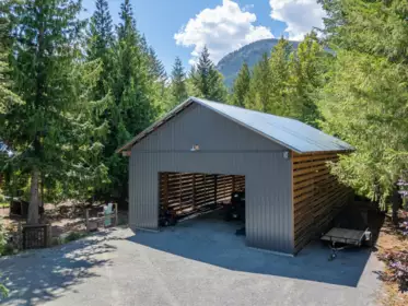 Backyard Photo of 1470 Fraser Road, Pemberton, BC