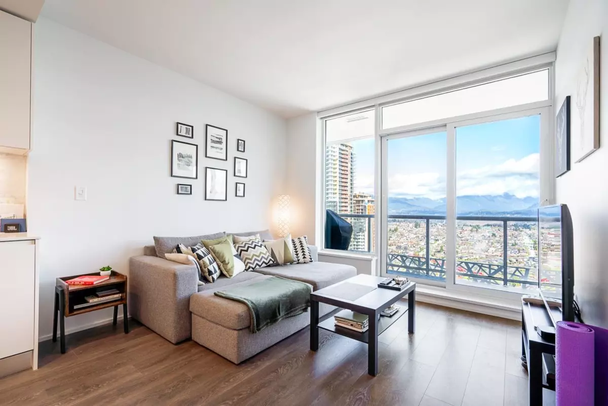 Living Room Photo of 4210 1955 Alpha Way, Burnaby, BC