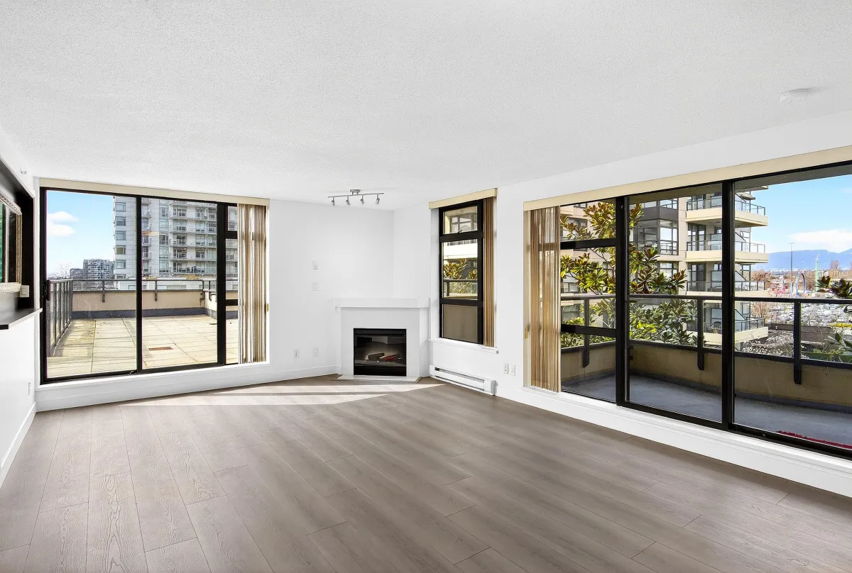 Living Room Photo of 610 8180 Lansdowne Road, Richmond, BC