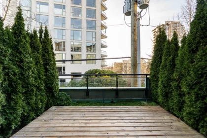 Outdoor Patio Photo of 108 131 W 3rd Street, North Vancouver, BC