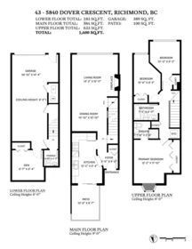 Swimming Pool Photo of 43 5840 Dover Crescent, Richmond, BC