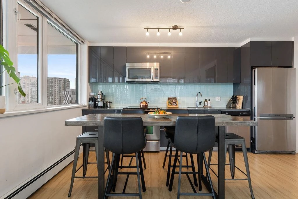 Living Room Photo of 609 1325 Rolston Street, Vancouver, BC