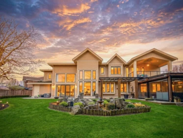 Aerial View of 5711 Riverdale Drive, Richmond, BC
