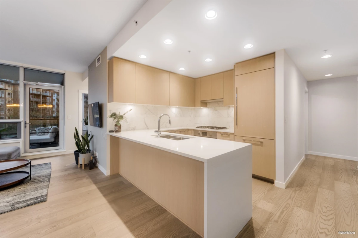 Dining Area Photo of 402 3533 Ross Drive, Vancouver, BC