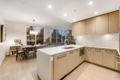 Kitchen Photo of 402 3533 Ross Drive, Vancouver, BC