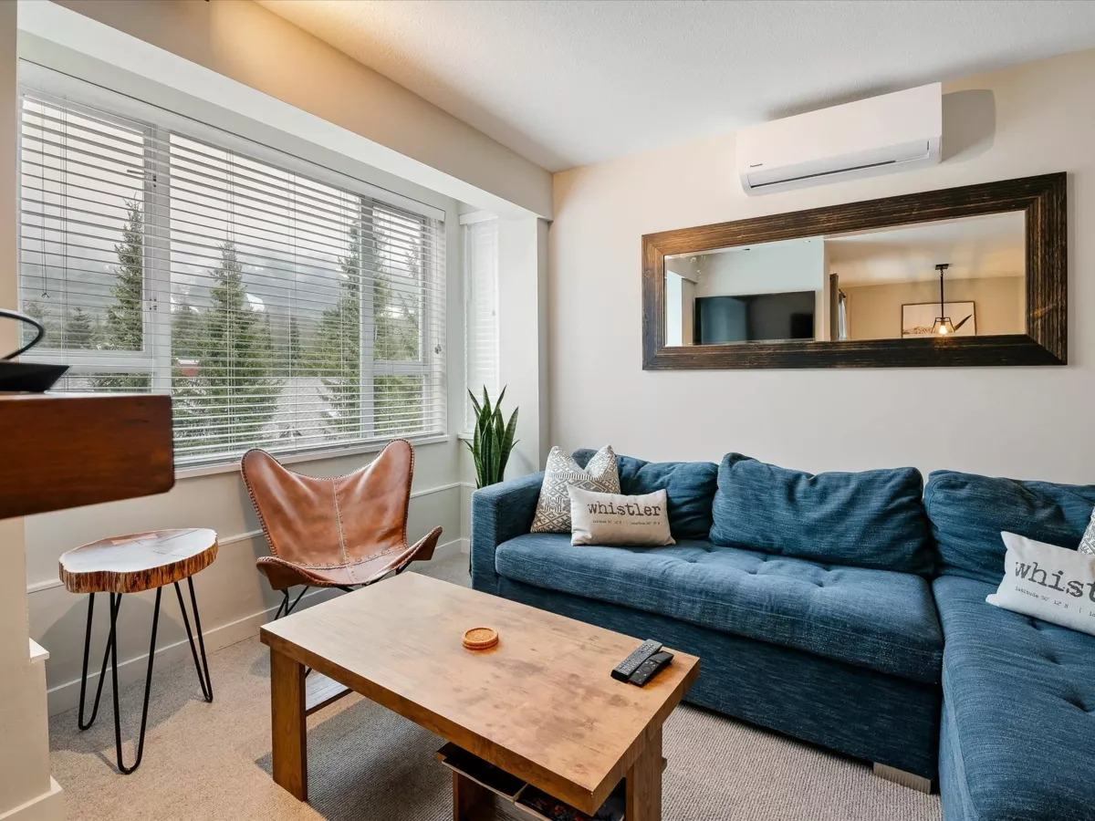 Living Room Photo of 401 4314 Main Street, Whistler, BC