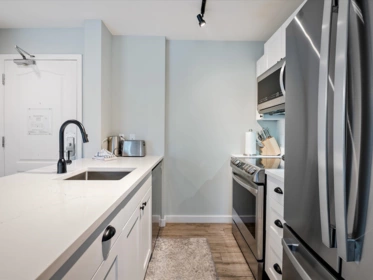 Kitchen Island Photo of 401 4314 Main Street, Whistler, BC