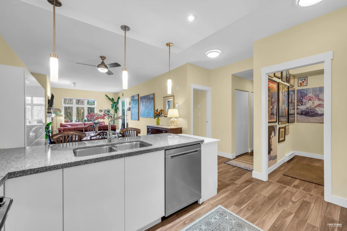 Living Room Photo of 403 2368 Marpole Avenue, Port Coquitlam, BC
