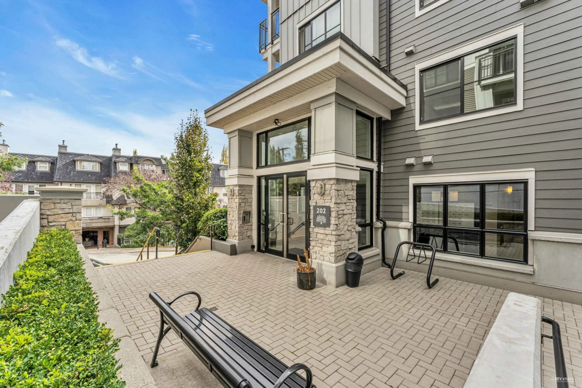Exterior Rear Photo of 310 202 Lebleu Street, Coquitlam, BC