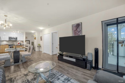 Basement Recreation Room Photo of 310 202 Lebleu Street, Coquitlam, BC