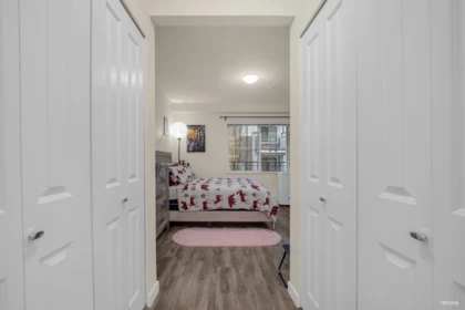 Garage Interior Photo of 310 202 Lebleu Street, Coquitlam, BC