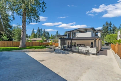 Aerial View of 847 Thermal Drive, Coquitlam, BC